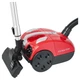 Пылесос с мешком 2 л для сбора пыли сухой уборки Rotex RVB18-E EcoRed 700 Вт ECO Motor, микрофильтр, красный - изображение 3