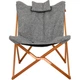 Крісло розкладне Bo-Camp Bloomsbury L Grey 1200370 DAS302726 - зображення 6