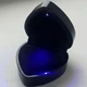 Коробочка для кольца с подсветкой Weeding Glow Heart, галактический черный - Футляр-шкатулка в виде сердца для предложения (700128) - изображение 5