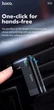 Автомобильный Bluetooth Адаптер Hoco E53, BT5.0, 10m, AUX, call, mic, 145mAh, 10 hours, micro-USB, Black - изображение 4