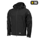 Тактична M-Tac куртка Soft Shell Black чорна 3XL - зображення 1