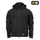 Тактическая M-Tac куртка Soft Shell Black черная 2XL - изображение 2