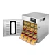 Дегидратор сушилка для овощей фруктов грибов мяса Food Dehydrator LT-107 12 лотков - изображение 4