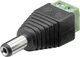 Роз'єм Goobay Jack DC-конектор /M Terminal Block 5.5x2.1mm 5.0 чорний(75.07.6747) - изображение 1