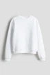 Світшот H&M пд10264 білий 170 - изображение 5