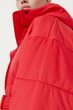 Удлиненная женская куртка с поясом Baon B0323522-300 красная XS - изображение 6