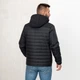 Куртка чоловіча демісезонна великого розміру UF-fashion 98-двл DV MEN'S 64 чорний - зображення 4