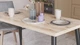 Стол кухонный Марсель 50 Ferrum-decor 75x120x60 Черный металл ДСП Дуб Сан-Марино 32 мм (MAR5005) - изображение 5
