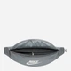 Спортивна сумка бананка поясна тканинна Nike Nk Heritage Waistpack - Fa21 DB0490-084 Сіра (197599109648) - зображення 5