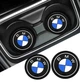 Коврик антискользящий в подстаканник с логотипом BMW (2шт) - изображение 1