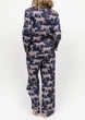 Піжама жіноча Cyberjammies Taylor 0362-0363 26/6XL Синій з леопардовим принтом (5051877516472) - зображення 2
