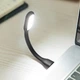 USB LED лампочка гибкая 3W, холодный свет черная - изображение 2