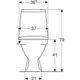 Унитаз-компакт KOLO MODO L39004 с бачком и сиденьем дюропласт Soft Close - изображение 3
