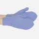 Варежки женские вязаные Malisa Умка 12-6010-DM-35 One Size Гиацинт - изображение 2