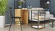 Стол-тумба трансформер Смарт 3/1 с этажеркой Ferrum-decor 1430x1450x500 Черный металл ДСП Дуб Артизан 16 мм (SMART305) - изображение 9