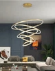 LED-Люстра Олімпія 5 Колець, Золотиста - изображение 2
