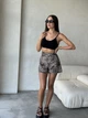 Жіночі шорти з леопардовим прінтом Uaclothes 42-44 Коричневий (like28522-87241349) - зображення 1