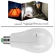 LED Лампа с аккумулятором аварийная цоколь (патрон E27/15W/3W от АКБ/2*18650/up to 4 Hours) - изображение 4