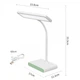 Настільна USB LED лампа Weidasi WD-6047 гнучка з акумулятором біла - зображення 6