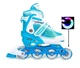 Детские роликовые коньки Maraton CAROMAN SPORT №1 М (31-35) бирюзовые (1859825910) - изображение 2