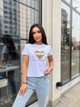 Жіноча літня футболка з принтом Uaclothes 48-50 Білий (like27209-74131371) - изображение 1