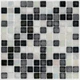 Мозаика АкваМо Растяжка MX25- White Coral PL / Concrete Black PL 31.7х191.2 - изображение 6