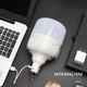 Світлодіодна підвісна кемпінг лампа USB Ball Bubble big на акумуляторі - зображення 7