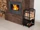 Стойка для дров с аксессуарами для камина Kaminer PK011 металлическая 30 x 40 x 73 см (8785) - изображение 2