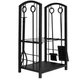 Стойка для дров с аксессуарами для камина Kaminer PK011 металлическая 30 x 40 x 73 см (8785) - изображение 6