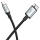 Кабель Type-C на USB Micro-B Hoco для жестих дисков HDD/SSD (USB 3.0, 5 Гбит, 0,5m). Black - изображение 6