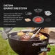 Вугільний гриль Weber Master-Touch Premium E-5770 57 см (17301004) - зображення 5