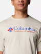 Футболка бавовняна чоловіча Columbia CSC Basic Logo Short Sleeve 1680053279 XL Молочна (195981532128) - зображення 4