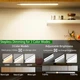 Світлодіодна лампа нічник Intelligent Induction Lamp DMS-9980 з датчиком руху на акумуляторі 20 см чорна - зображення 3