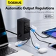 Зарядний пристрій 6 в 1 Baseus PowerCombo Power Strip 100W 2AC+2U+2C 100W 1.5m чорний (E00023609113-00) - зображення 8