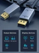 Кабель CABLETIME DisplayPort v1.2 4K 60 Hz, 2K 144 Hz 1.8 м Silver (CD20K) - изображение 4