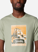 Футболка бавовняна чоловіча Columbia CSC Seasonal Logo Tee 1991036349 L Оливкова (195981462371) - зображення 5