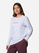 Longsleeve damski Columbia North Cascades LS Tee 2013481581 S Fioletowy (195981330977) - obraz 4