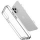 Силиконовый противоударный чехол панель + стекло 9Н на Iphone 15 Pro Max прозрачный (GC050909) - изображение 1