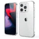 Силиконовый противоударный чехол панель + стекло 9Н на Iphone 15 Pro Max прозрачный (GC050909) - изображение 8