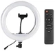 Селфи лампа и LED освещением Bluetooth 12" YQ-320A light set (Kit2) |170cm Stand, Plug Powered, 3000-6500K| - изображение 4