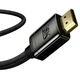 Кабель Baseus WKGQ000001 Definition Series HDMI 8K to HDMI 8K Adapter Cable (Zinc alloy) 1m Black - изображение 3