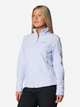 Bluza damska rozpinana streetwear Columbia Fast Trek II Jacket 1465351582 XS Błękitna (195981238167) - obraz 4