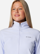 Bluza damska rozpinana streetwear Columbia Fast Trek II Jacket 1465351582 L Błękitna (195981238150) - obraz 7