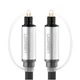 Кабель UGREEN AV108 Toslink Optical Audio Cable 1m Black (10539) - изображение 2