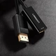 Адаптер UGREEN MM137 DisplayPort to HDMI Female Converter 1080P Black (40362) - изображение 7