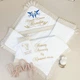 Крыжма из муслина для мальчика Family Tradition с вышивкой 100х100 см белый Нашему ангелочку - изображение 1