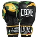 Перчатки боксерские кожаные Leone Neo Camo 1947 размер 14 унций Black-Green-Gold - изображение 1