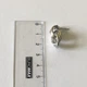 Серьги-кольца гвоздики Honey Fashion Accessories серебристый (12-195) - изображение 5