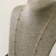 Тонке кольє-краватка «Silver Dew» з делікатними металевими кульками Honey Fashion Accessories золотистий (120198) - зображення 6