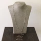 Довгий ланцюжок Honey Fashion Accessories сріблястий (12-198) - зображення 2